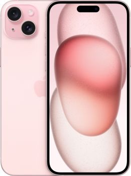 Смартфон Apple iPhone 15 Plus, 128 ГБ, nano SIM + eSIM, розовый